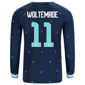 Woltemade #11 Fotbalové Dresy Německo Mistrovství Světa 2026 Venkovní Dres Mužské Dlouhý Rukáv