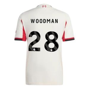 Woodman #28 Fotbalové Dresy Liverpool FC 2025-26 Venkovní Dres Mužské