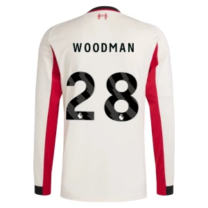 Woodman #28 Fotbalové Dresy Liverpool FC 2025-26 Venkovní Dres Mužské Dlouhý Rukáv