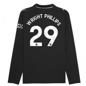 Wright Phillips #29 Fotbalové Dresy Manchester City 2025-26 Venkovní Dres Mužské Dlouhý Rukáv