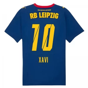 Xavi #10 Fotbalové Dresy RB Leipzig 2025-26 Venkovní Dres Mužské