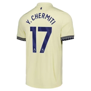 Y. Chermiti #17 Fotbalové Dresy Everton FC 2025-26 Venkovní Dres Mužské