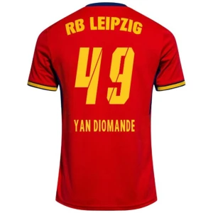 Yan Diomande #49 Fotbalové Dresy RB Leipzig 2026-27 Venkovní Dres Mužské