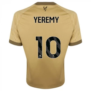 Yeremy #10 Fotbalové Dresy Crystal Palace 2025-26 Venkovní Dres Mužské