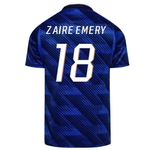 Zaire Emery #18 Fotbalové Dresy Francie Mistrovství Světa 2026 Domácí Dres Mužské