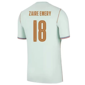 Zaire Emery #18 Fotbalové Dresy Francie Mistrovství Světa 2026 Venkovní Dres Mužské