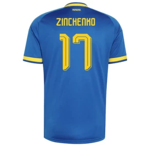 Zinchenko #17 Fotbalové Dresy Ukrajina 2026 Venkovní Dres Mužské