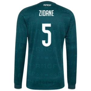 Zinédine Zidane #5 Fotbalové Dresy Real Madrid 2026-27 Venkovní Dres Mužské Dlouhý Rukáv