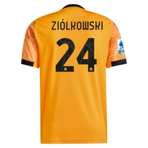 Ziolwski #24 Fotbalové Dresy AS Roma 2025-26 Venkovní Dres Mužské
