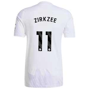 Zirkzee #11 Fotbalové Dresy Manchester United 2025-26 Venkovní Dres Mužské