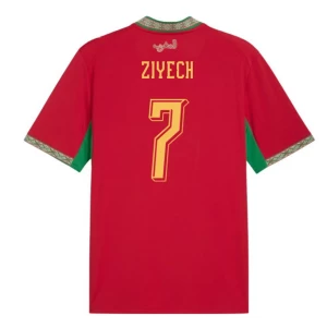 Ziyech #7 Fotbalové Dresy Maroko Mistrovství Světa 2026 Domácí Dres Mužské