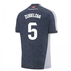 Zubeldia #5 Fotbalové Dresy Real Sociedad 2025-26 Venkovní Dres Mužské